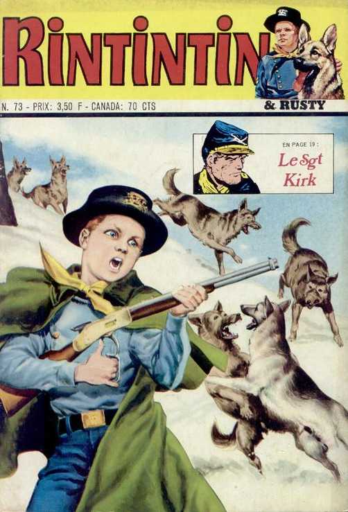 Scan de la Couverture Rintintin Rusty n 73